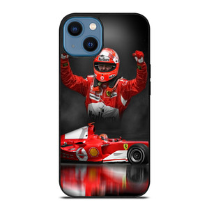 MICHAEL SCHUMACHER FORMULA ONE 4 iPhone 14 Case MICHAEL SCHUMACHER FORMULA ONE 4 iPhone 14 Case