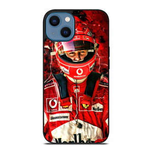 MICHAEL SCHUMACHER HELMET iPhone 14 Case