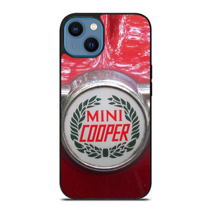 RED MINI COOPER LOGO iPhone 14 Case RED MINI COOPER LOGO iPhone 14 Case