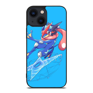 ASH GRENINJA POKEMON ART iPhone 14 Plus Case ASH GRENINJA POKEMON ART iPhone 14 Plus Case