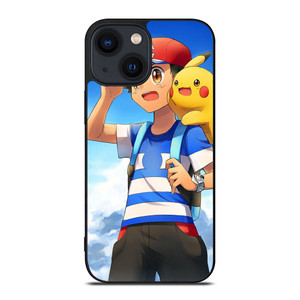 ASH KETCHUM PIKACHU iPhone 14 Plus Case