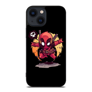CUTE DEADPOOL ART 2 iPhone 14 Plus Case
