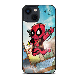 CUTE DEADPOOL ART iPhone 14 Plus Case