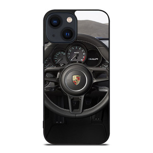 PORSCHE STEERING WHEEL 2 iPhone 14 Plus Case
