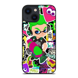 SPLATOON GAME CHARACTER 2 iPhone 14 Plus Case SPLATOON GAME CHARACTER 2 iPhone 14 Plus Case