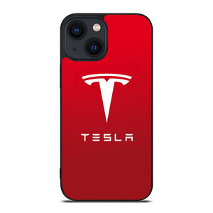 TESLA CAR LOGO 2 iPhone 14 Plus Case