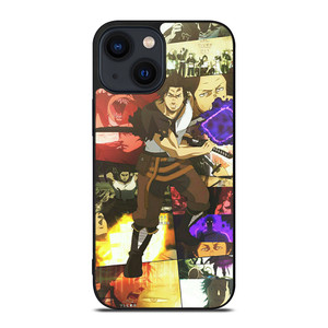 YAMI BLACK CLOVER COLLAGE 3 iPhone 14 Plus Case YAMI BLACK CLOVER COLLAGE 3 iPhone 14 Plus Case