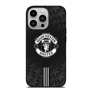 MANCHESTER UNITED BLACK iPhone 14 Pro Case