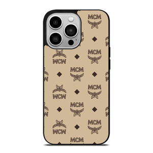 MCM WORLDWIDE PATTERN iPhone 14 Pro Case MCM WORLDWIDE PATTERN iPhone 14 Pro Case