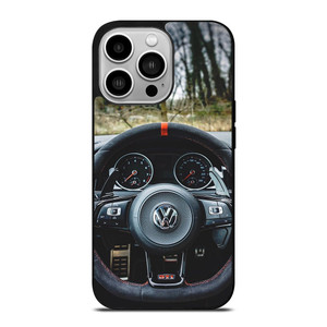 VW VOLKSWAGEN STEERING WHEEL 2 iPhone 14 Pro Case