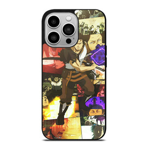 YAMI BLACK CLOVER COLLAGE 3 iPhone 14 Pro Case YAMI BLACK CLOVER COLLAGE 3 iPhone 14 Pro Case