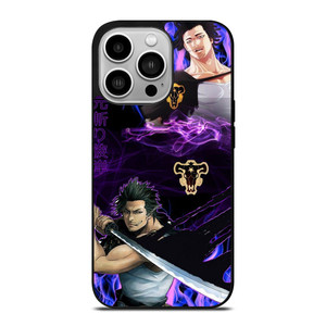 YAMI BLACK CLOVER COOL iPhone 14 Pro Case YAMI BLACK CLOVER COOL iPhone 14 Pro Case