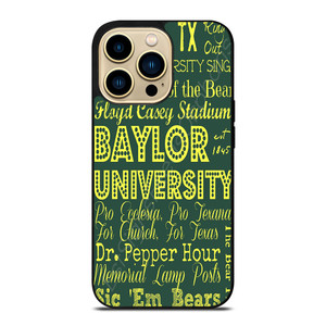 BAYLOR BEARS UNIVERSITY 2 iPhone 14 Pro Max Case