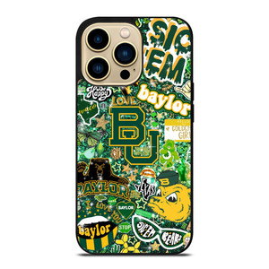 BAYLOR BEARS UNIVERSITY COLLAGE iPhone 14 Pro Max Case BAYLOR BEARS UNIVERSITY COLLAGE iPhone 14 Pro Max Case