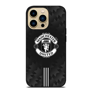 MANCHESTER UNITED BLACK iPhone 14 Pro Max Case MANCHESTER UNITED BLACK iPhone 14 Pro Max Case