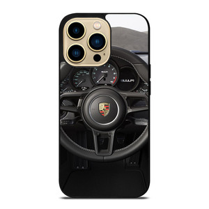 PORSCHE STEERING WHEEL 2 iPhone 14 Pro Max Case