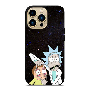 RICK AND MORTY GALAXY iPhone 14 Pro Max Case RICK AND MORTY GALAXY iPhone 14 Pro Max Case