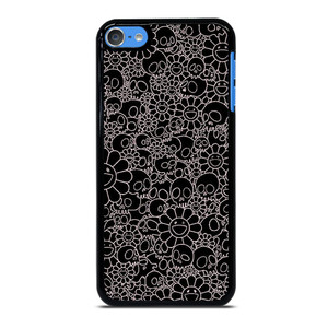 TAKASHI MURAKAMI BLACK SKULL iPod Touch 7 Case TAKASHI MURAKAMI BLACK SKULL iPod Touch 7 Case