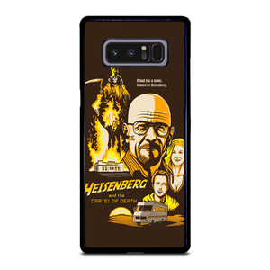 BREAKING BAD CARTEL OF DEATH Samsung Galaxy Note 8 Case BREAKING BAD CARTEL OF DEATH Samsung Galaxy Note 8 Case