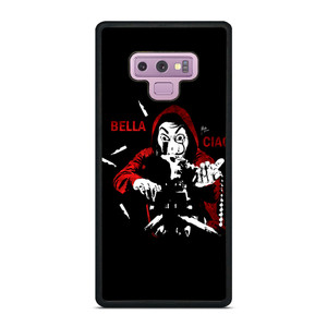BELLA CIAO MONEY HEIST Samsung Galaxy Note 9 Case BELLA CIAO MONEY HEIST Samsung Galaxy Note 9 Case
