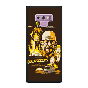 BREAKING BAD CARTEL OF DEATH Samsung Galaxy Note 9 Case BREAKING BAD CARTEL OF DEATH Samsung Galaxy Note 9 Case
