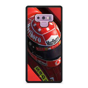 MICHAEL SCHUMACHER HELMET 3 Samsung Galaxy Note 9 Case MICHAEL SCHUMACHER HELMET 3 Samsung Galaxy Note 9 Case