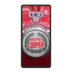 RED MINI COOPER LOGO Samsung Galaxy Note 9 Case