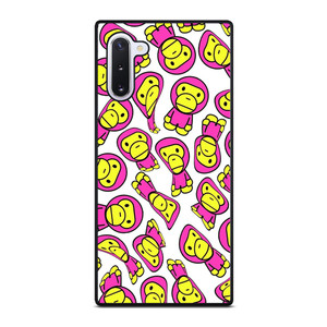 BAPE BABY MILO PATTERN Samsung Galaxy Note 10 Case BAPE BABY MILO PATTERN Samsung Galaxy Note 10 Case