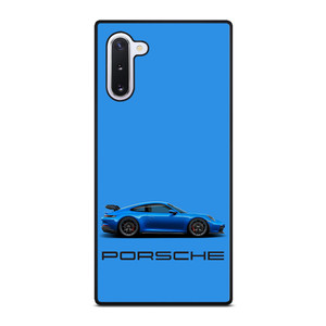 PORSCHE CAR BLUE Samsung Galaxy Note 10 Case PORSCHE CAR BLUE Samsung Galaxy Note 10 Case