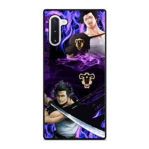YAMI BLACK CLOVER COOL Samsung Galaxy Note 10 Case YAMI BLACK CLOVER COOL Samsung Galaxy Note 10 Case