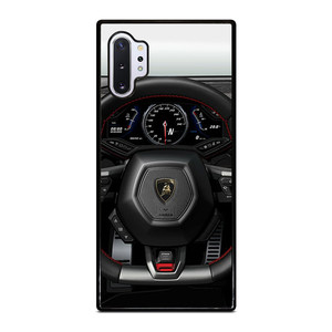 LAMBORGHINI STEERING WHEEL Samsung Galaxy Note 10 Plus Case LAMBORGHINI STEERING WHEEL Samsung Galaxy Note 10 Plus Case
