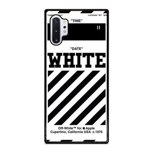 OFF WHITE LOGO 3 Samsung Galaxy Note 10 Plus Case OFF WHITE LOGO 3 Samsung Galaxy Note 10 Plus Case