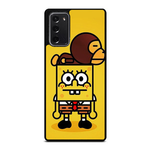 BAPE BABY MILO SPONGEBOB Samsung Galaxy Note 20 Case BAPE BABY MILO SPONGEBOB Samsung Galaxy Note 20 Case