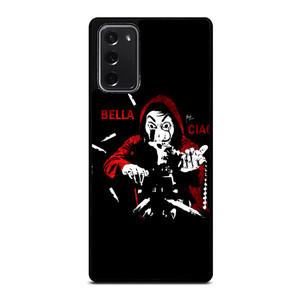 BELLA CIAO MONEY HEIST Samsung Galaxy Note 20 Case BELLA CIAO MONEY HEIST Samsung Galaxy Note 20 Case