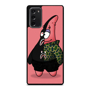 PATRICK BAPE SPONGEBOB Samsung Galaxy Note 20 Case PATRICK BAPE SPONGEBOB Samsung Galaxy Note 20 Case