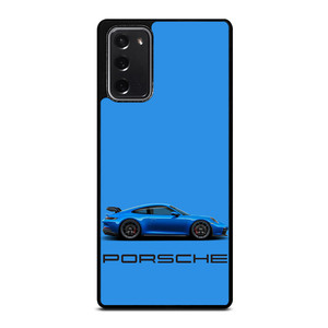 PORSCHE CAR BLUE Samsung Galaxy Note 20 Case PORSCHE CAR BLUE Samsung Galaxy Note 20 Case