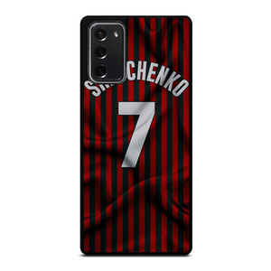 SHEVCHENKO AC MILAN JERSEY Samsung Galaxy Note 20 Case SHEVCHENKO AC MILAN JERSEY Samsung Galaxy Note 20 Case