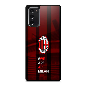 WE ARE AC MILAN Samsung Galaxy Note 20 Case WE ARE AC MILAN Samsung Galaxy Note 20 Case