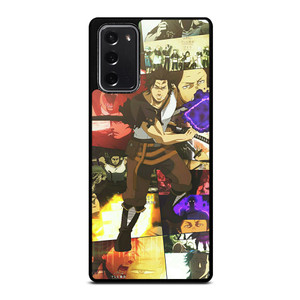 YAMI BLACK CLOVER COLLAGE 3 Samsung Galaxy Note 20 Case