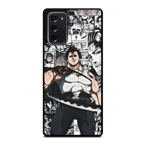 YAMI BLACK CLOVER COLLAGE Samsung Galaxy Note 20 Case YAMI BLACK CLOVER COLLAGE Samsung Galaxy Note 20 Case