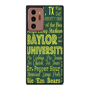 BAYLOR BEARS UNIVERSITY 2 Samsung Galaxy Note 20 Ultra Case