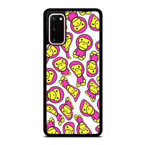 BAPE BABY MILO PATTERN Samsung Galaxy S20 Case