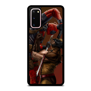 DEADPOOL VS WOLVERINE Samsung Galaxy S20 Case DEADPOOL VS WOLVERINE Samsung Galaxy S20 Case