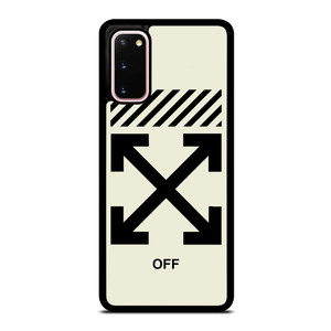 OFF WHITE LOGO Samsung Galaxy S20 Case