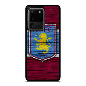 ASTON VILLA FC LOGO WOODEN Samsung Galaxy S20 Ultra Case