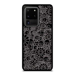 TAKASHI MURAKAMI BLACK SKULL Samsung Galaxy S20 Ultra Case TAKASHI MURAKAMI BLACK SKULL Samsung Galaxy S20 Ultra Case