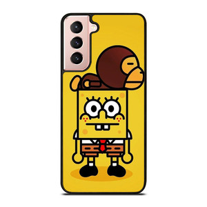 BAPE BABY MILO SPONGEBOB Samsung Galaxy S21 Case BAPE BABY MILO SPONGEBOB Samsung Galaxy S21 Case