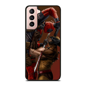 DEADPOOL VS WOLVERINE Samsung Galaxy S21 Case DEADPOOL VS WOLVERINE Samsung Galaxy S21 Case