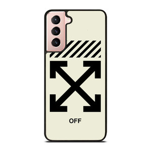 OFF WHITE LOGO Samsung Galaxy S21 Case