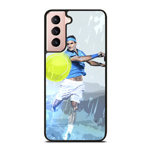ROGER FEDERER SMASH YOU Samsung Galaxy S21 Case ROGER FEDERER SMASH YOU Samsung Galaxy S21 Case